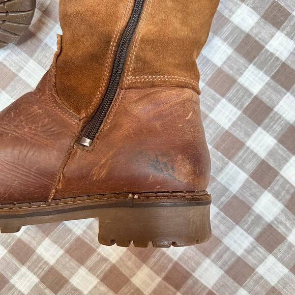 Bos. & Co. Hudson Waterproof Boot in Cognac / Redwood Gobi / Suede - Picture 7 of 16